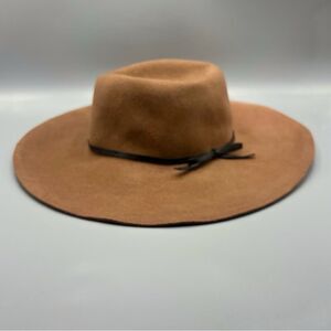 Women’s Tan Felt Wool Rancher Hat